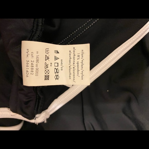 Calvin Klein One-Piece Black/White Swimsuit - Picture 4 of 6